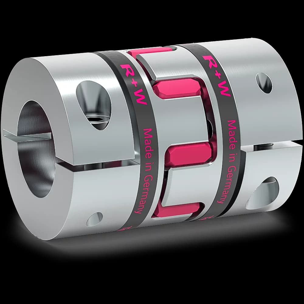 Elastomer Coupling With Clamping Hub